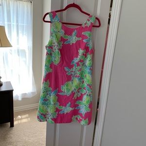Lilly Pulitzer pink lemonade Delia shift